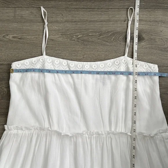 sorrento dress in cotton voile Sorrento Linen Blend Midi Dress - / Vine Print- Size2XL